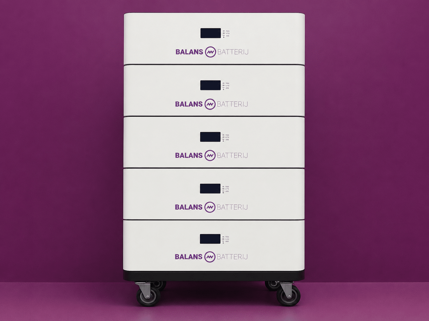 Balans Batterij met 5 modules