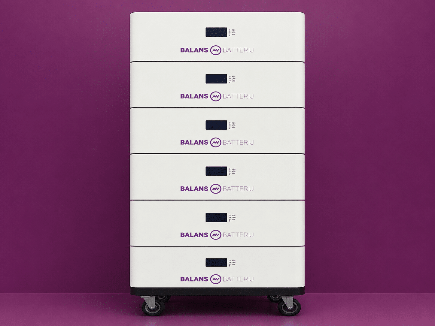 Balans Batterij met 6 modules